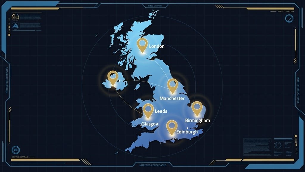 Commercial property valuation coverage across the UK